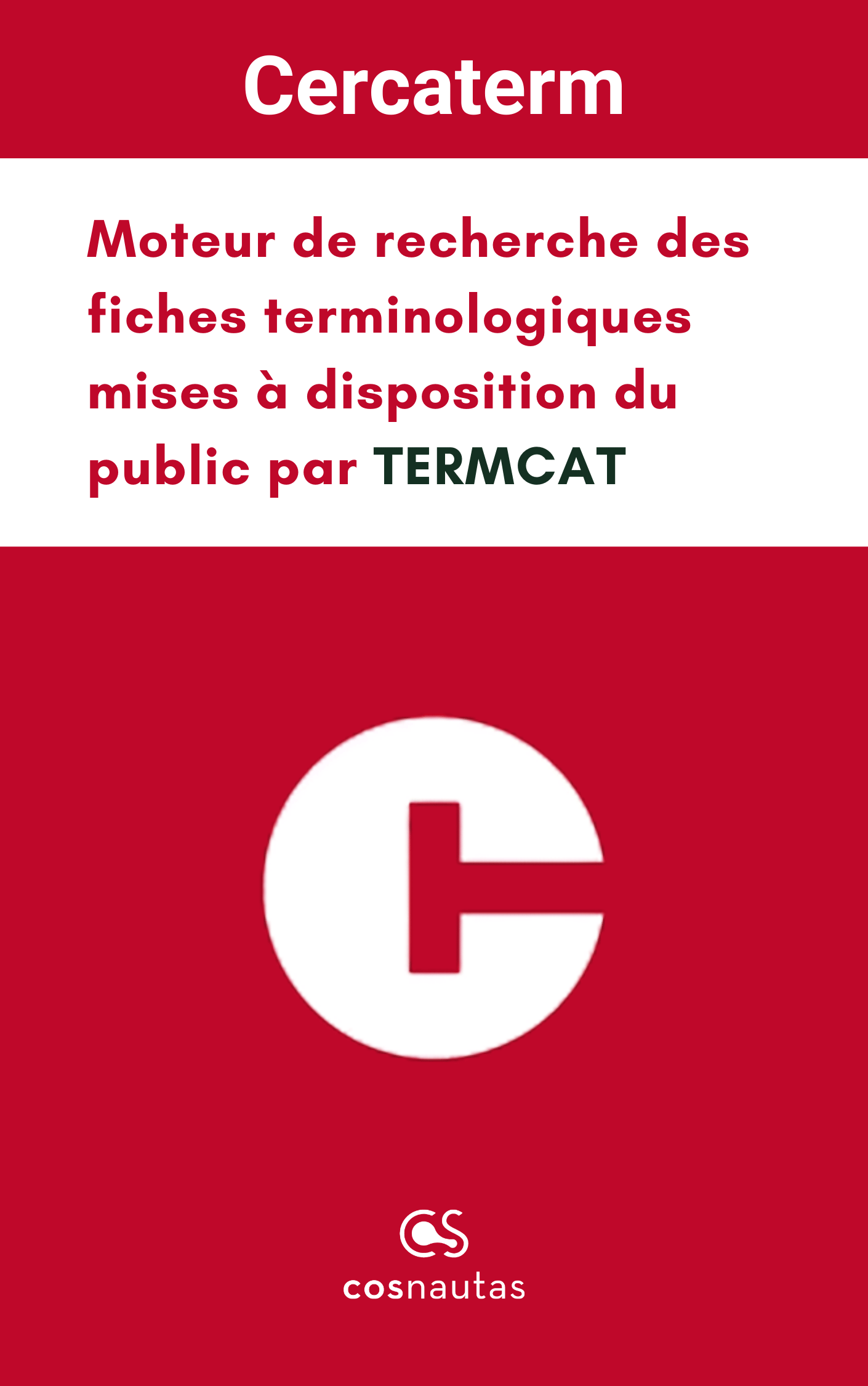 <p>Moteur de recherche sur l&rsquo;ensemble des fiches terminologiques mises &agrave; disposition du public par TERMCAT<br></p>